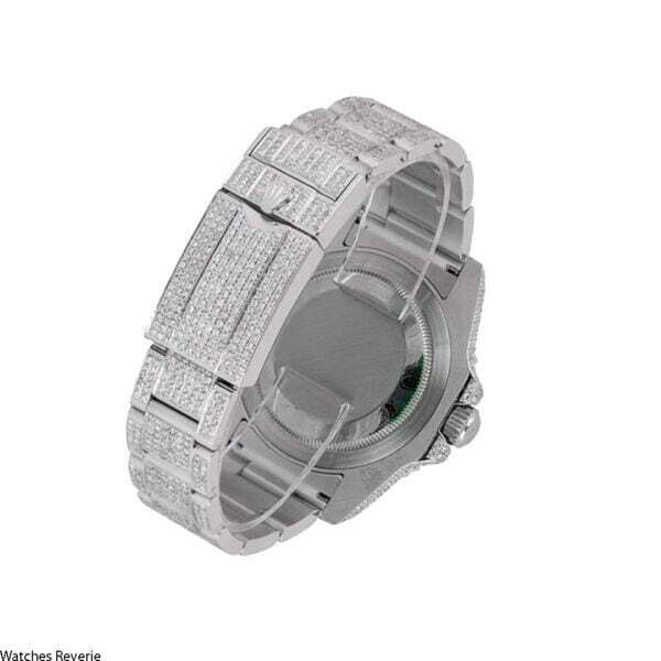 Rolex Gmt-Master Ii 116710Ln Diamond Paved Replica - 16