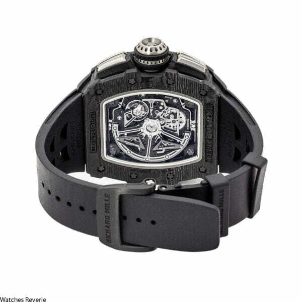 Richard Mille 11-03 Flyback Chronograph Black Ntpt Carbon Replica - 8