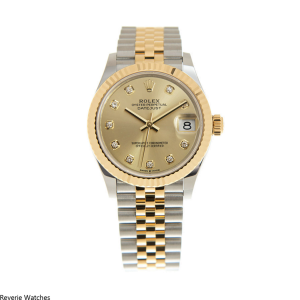 Rolex Datejust 31 Yellow Gold Dial Replica - 10