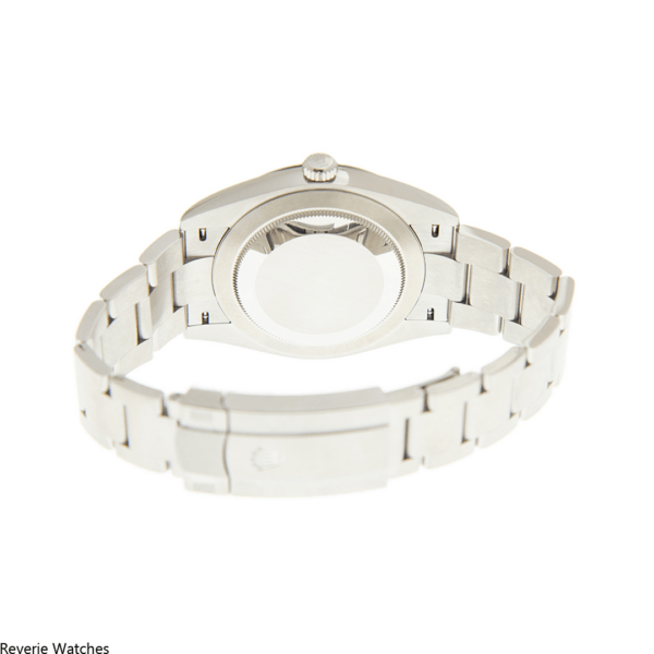 Rolex Oyster Perpetual Silver Dial Replica - 12