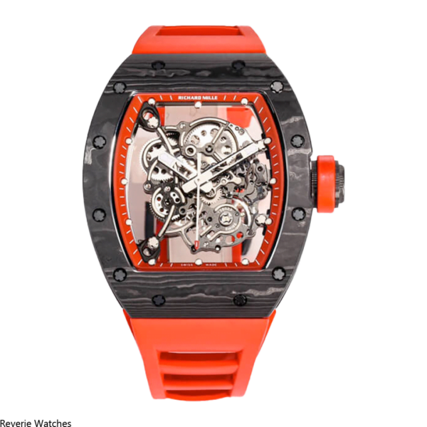 Richard Mille Rm055 Carbon Red Replica - 10