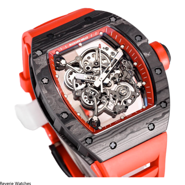 Richard Mille Rm055 Carbon Red Replica - 11