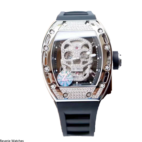Richard Mille Rm052 Skull Iced-Out Replica - 20